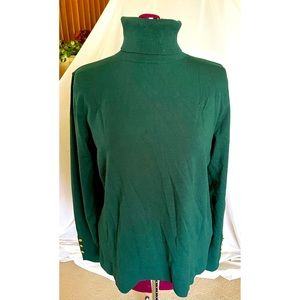 Iman Turtleneck Sweater - Dark Green